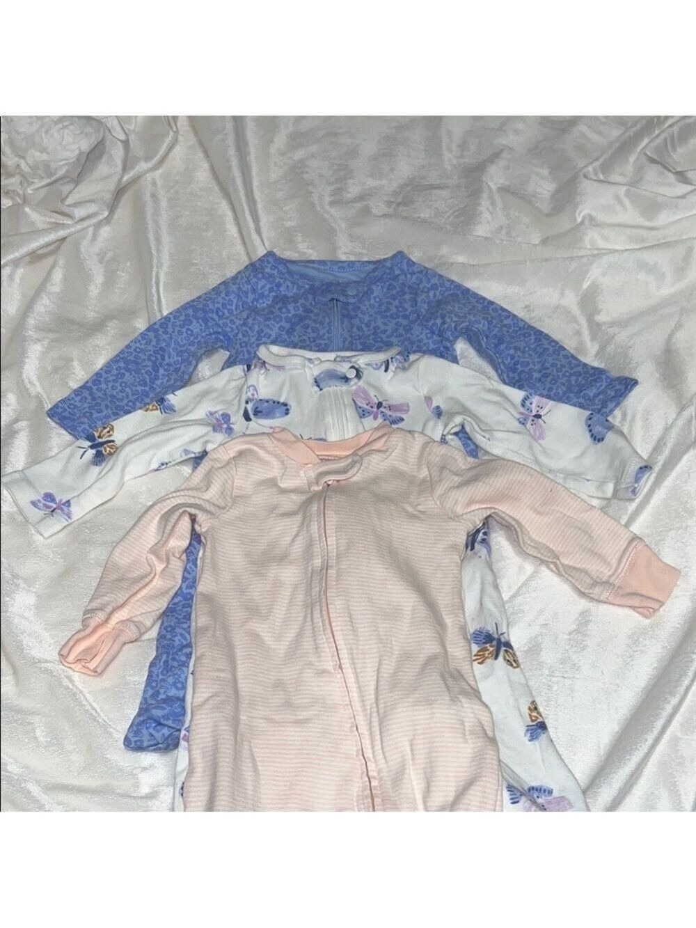 Set of Three Carters Baby Sleepers size 6 months